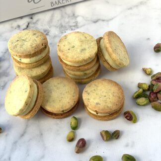 ALFAJORES DE PISTACHO