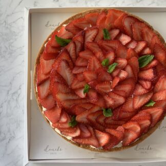 TARTA DE FRUTILLAS O FRUTOS ROJOS