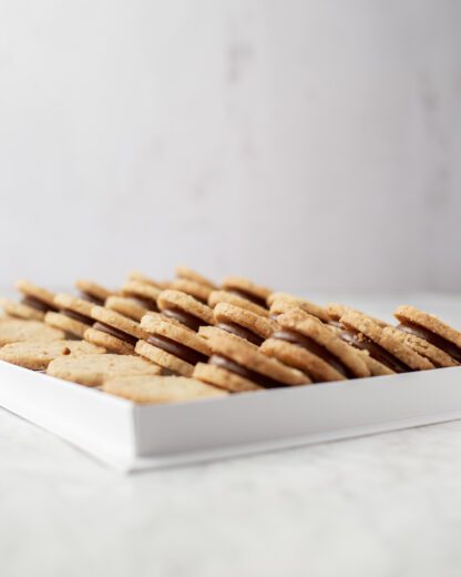 ALFAJORES DE ALMENDRAS X 25