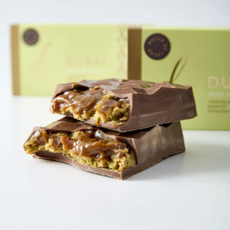 Tableta Dubai con Dulce de Leche